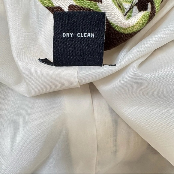 Bob Mackie Studio Women’s Linen Giraffe Print Jacket Blazer Size 12 Earthy Artsy - Picture 8 of 8